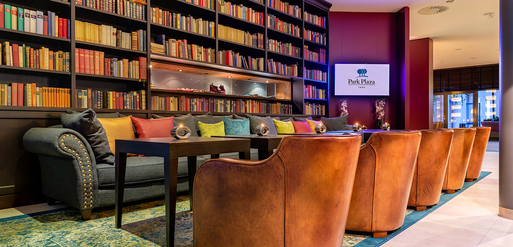 Lounge-Bar, Bibiliothek, Design Hotel